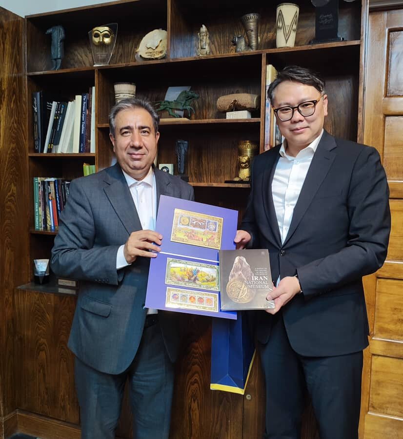 Delegation Mongolian در موزه ملی ایران: جستجوی فرصت‌های گسترش روابط فرهنگی