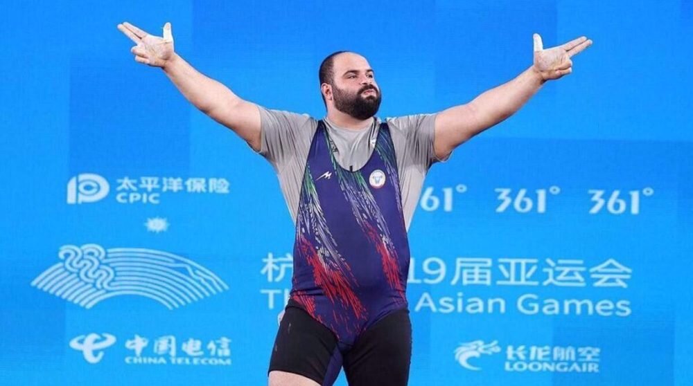 آیت شریفى، قهرمان مردان قوی آسیا شد!