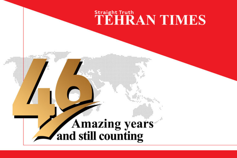 تبریک وزیری پوشکوف به روزنامه تهران تایمز به مناسبت 46 سالگی‌اش