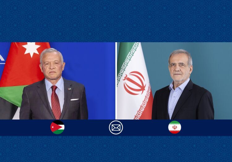 پزشکیان روز استقلال اردن را به پادشاه این کشور تبریک گفت